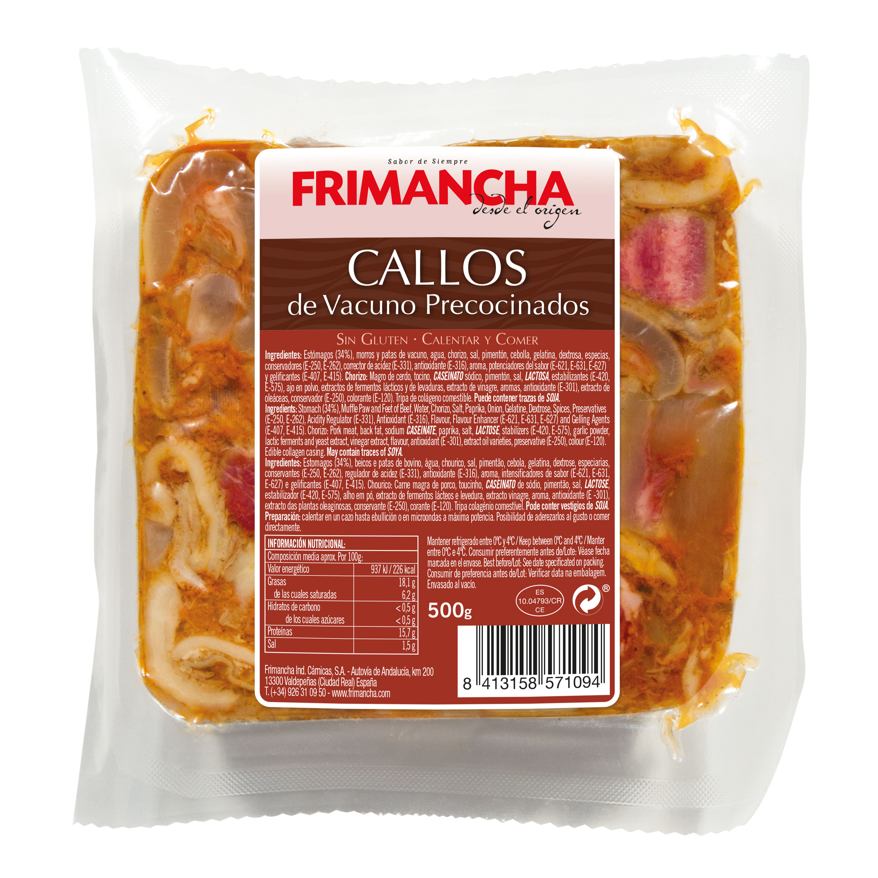 Callos Vacuno 500 g