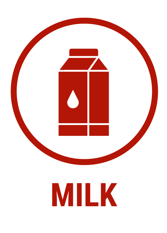 Contains milk
